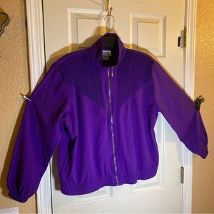 Vintage Teddi Women XL EXTRA LARGE Sweatshirt Full Zip Lightweight Pockets Retro